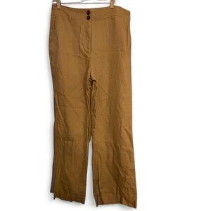 Boden Beige Linen Pants US 10